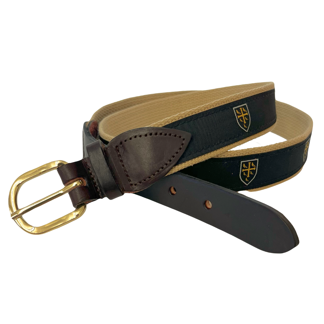 Cape Cod Leather Tab Belt