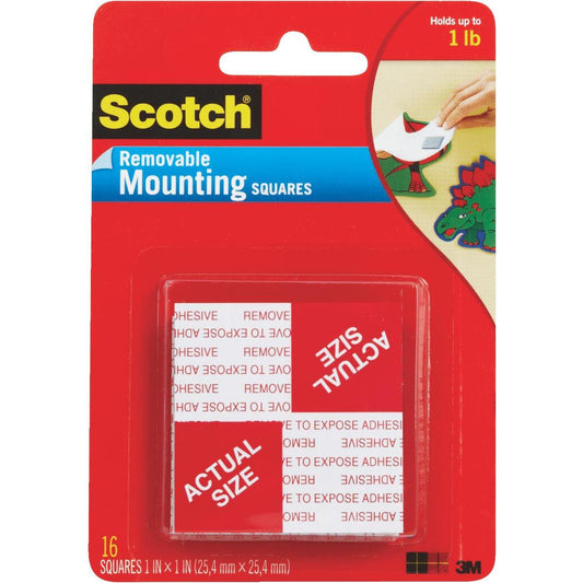 Scotch Removable Mounting Sqaures