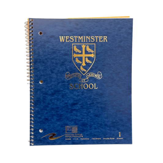Westminster Notebook 1 subject