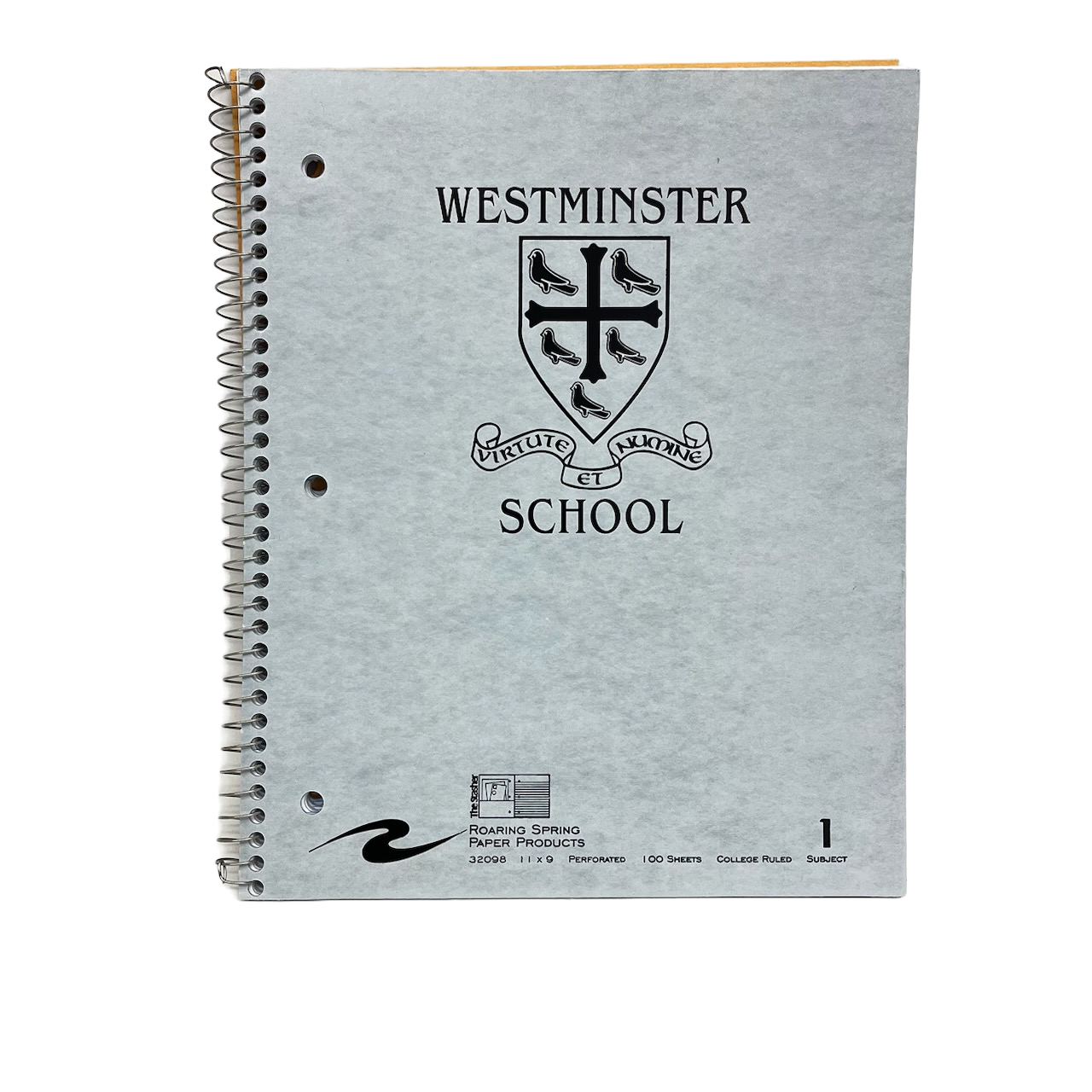 Westminster Notebook 1 subject