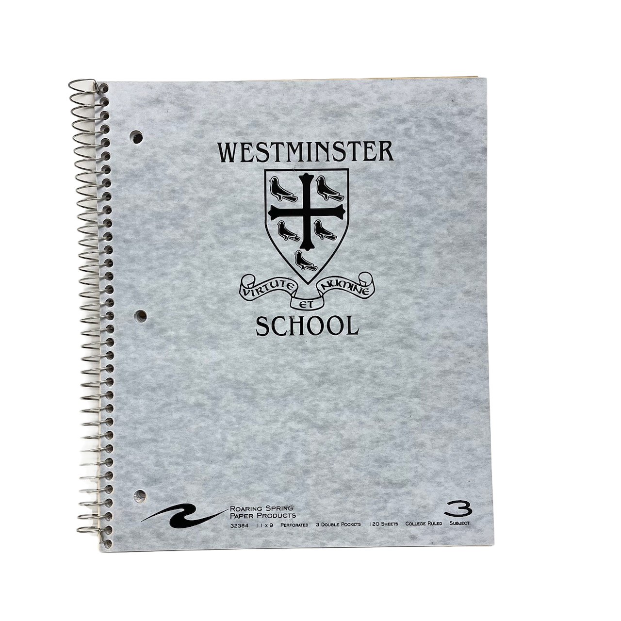 Westminster Notebook 3 subject