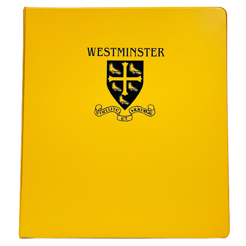 Westminster 3-ring Binder