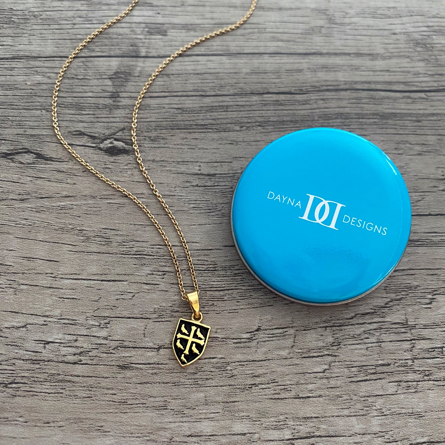 Dayna Designs Shield Pendant