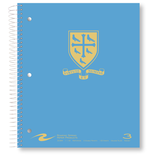 Westminster 3-subject Notebook