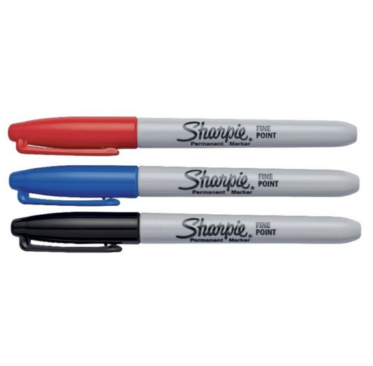 Sharpie Marker Fine Tip 3pk