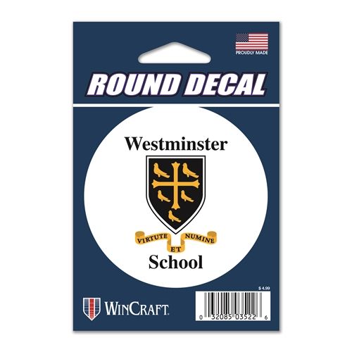 Westminster Round Decal