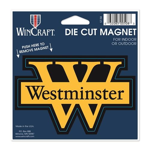 Westminster "W" Car Magnet