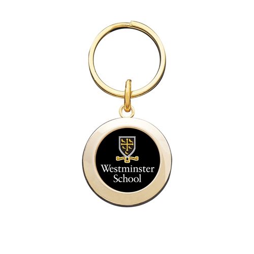 Prestige Round Keychain